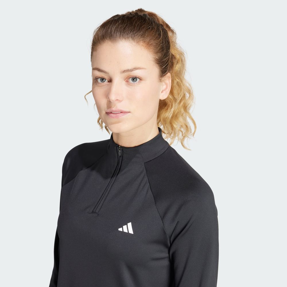 Foto 7 pulgar | Tr-es 1/4zip Adidas Negro Mujer