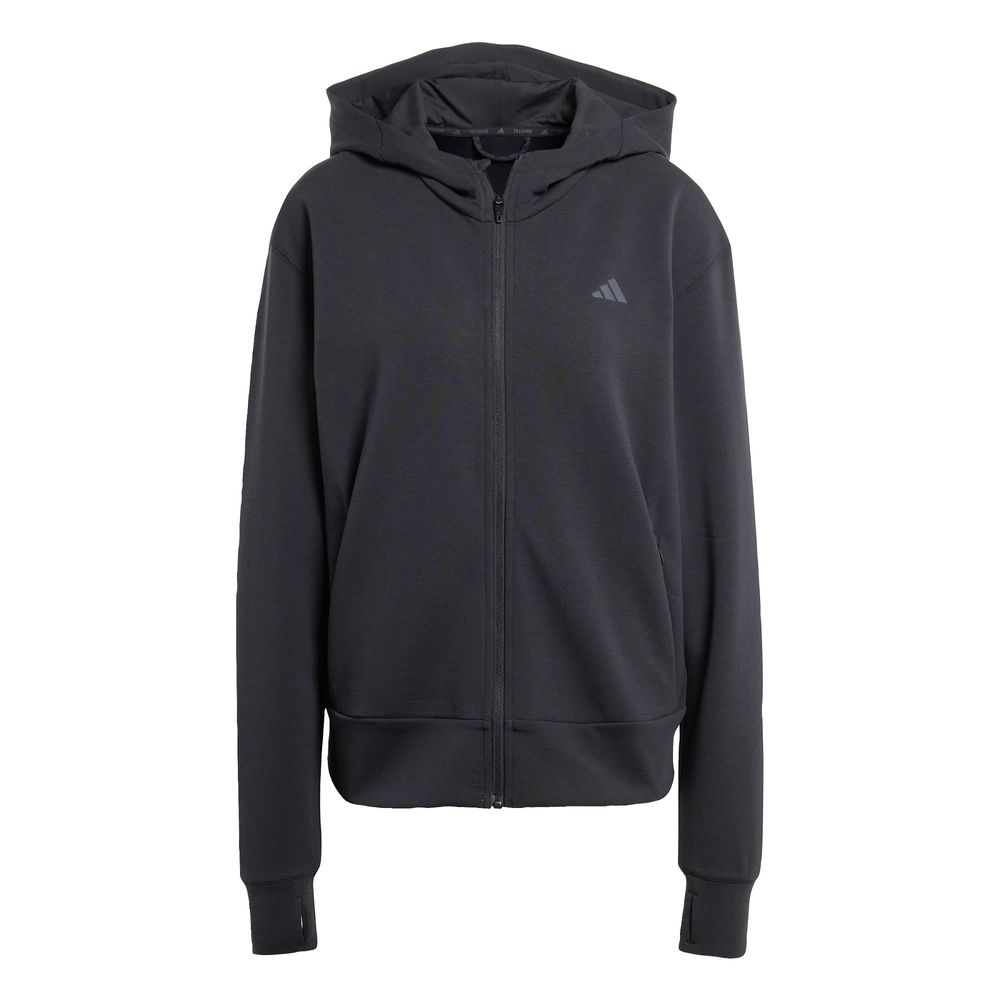 Foto 2 pulgar | Sudadera Adidas D4t Fz Hoodie para Mujer