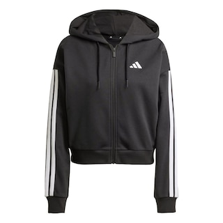 Foto 1 | Sudadera Adidas W 3s Ft Fz Hd Negra para Mujer