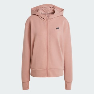 Foto 3 | Hoodie Adidas Rosa D4T FZ para Mujer