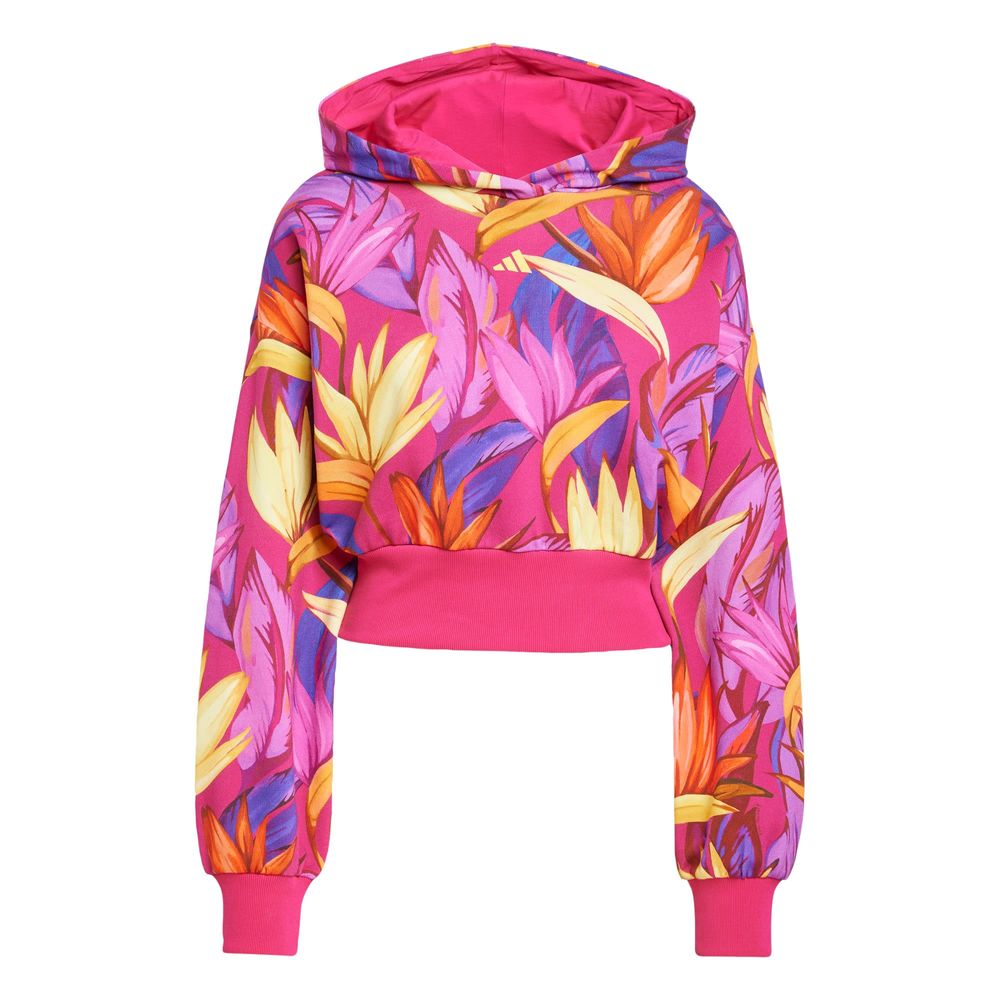 Foto 2 pulgar | Farm Hoodie Adidas Rosa Mujer