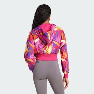 Foto 4 | Farm Hoodie Adidas Rosa Mujer