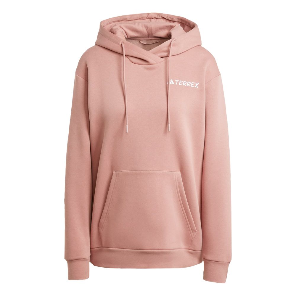 Sudadera Adidas W Mt S Logo Hd  Rosa para Mujer