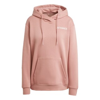Foto 1 | Sudadera Adidas W Mt S Logo Hd Rosa para Mujer