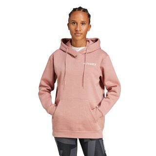 Foto 2 | Sudadera Adidas W Mt S Logo Hd Rosa para Mujer