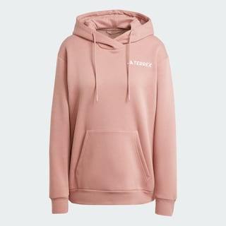 Foto 3 | Sudadera Adidas W Mt S Logo Hd Rosa para Mujer