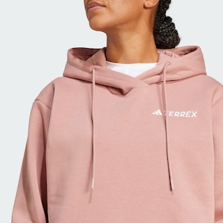 Foto 6 | Sudadera Adidas W Mt S Logo Hd Rosa para Mujer