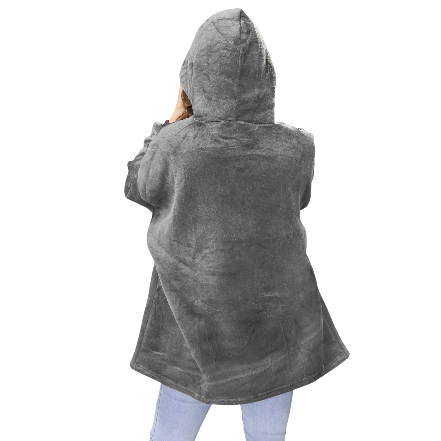 Foto 4 pulgar | 2 Pack Sudadera Cobija Hoodie Térmica Polartic