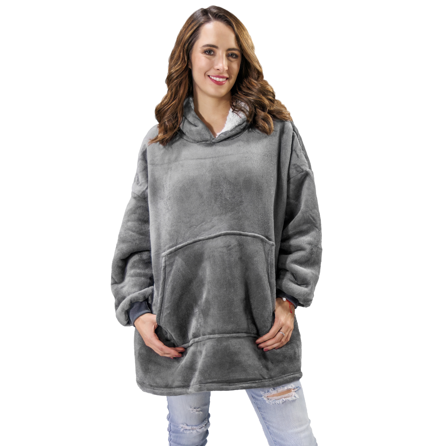 Foto 5 pulgar | 2 Pack Sudadera Cobija Hoodie Térmica Polartic