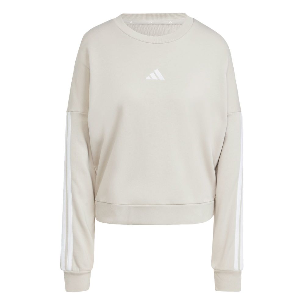 Sudadera Adidas W 3s Ft Swt Gris