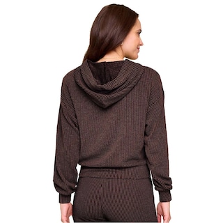 Foto 3 | Sudadera Ilusión Café