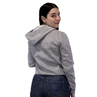 Foto 3 | Sudadera Básica Indicum Denim Gris Mujer