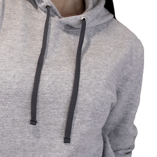 Foto 7 | Sudadera Básica Indicum Denim Gris Mujer