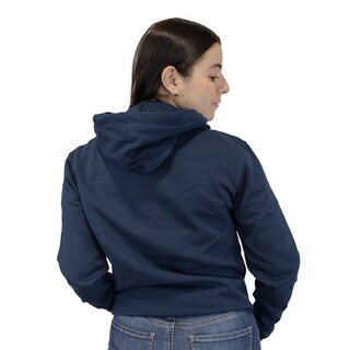 Foto 3 | Sudadera Básica Indicum Denim Marino Mujer