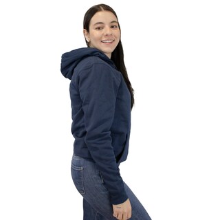 Foto 5 | Sudadera Básica Indicum Denim Marino Mujer