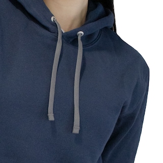 Foto 7 | Sudadera Básica Indicum Denim Marino Mujer