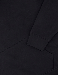 Foto 6 | Sudadera Básica Indicum Denim Negra Mujer