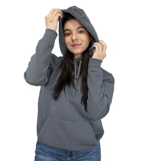 Foto 1 | Sudadera Básica Indicum Denim Carbón Mujer