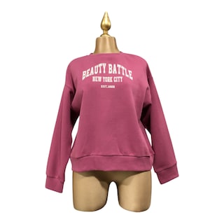 Foto 1 | Sudadera Rosa “beauty Battle” Para Dama Lsn