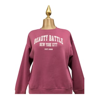 Foto 3 | Sudadera Rosa “beauty Battle” Para Dama Lsn