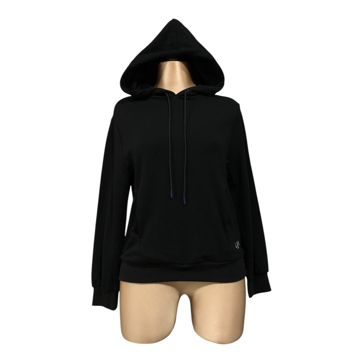 Foto 3 pulgar | Sudadera Deportiva Color Negro Para Dama Losan
