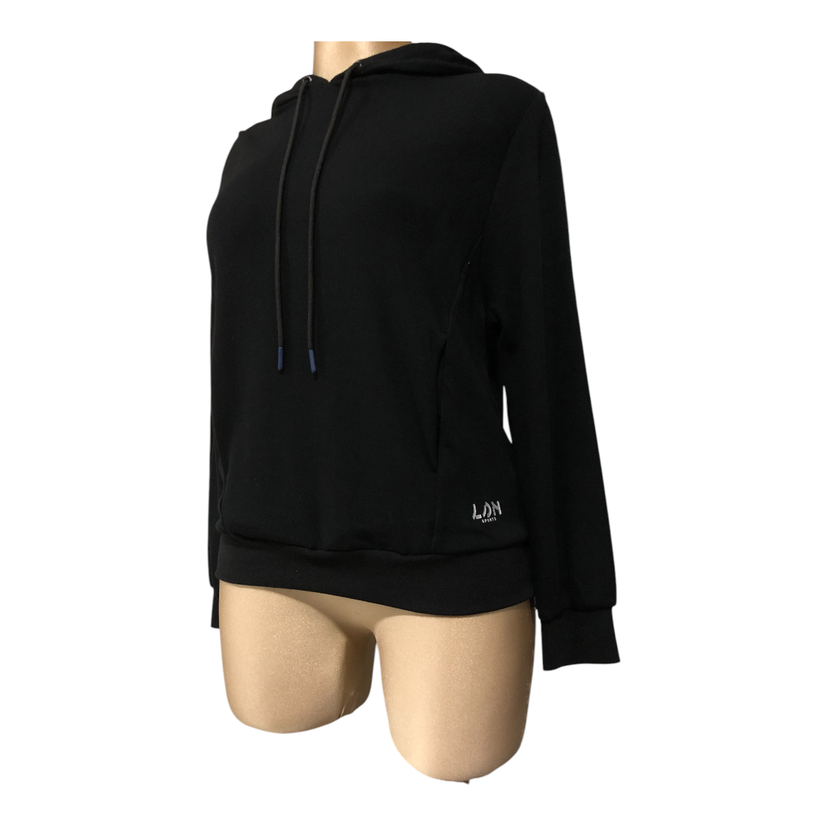 Foto 6 pulgar | Sudadera Deportiva Color Negro Para Dama Losan