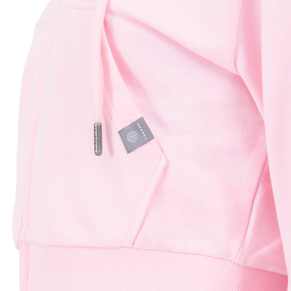 Foto 5 pulgar | Sudadera Para Mujer Crop Con Capucha Y Cierre Quarry