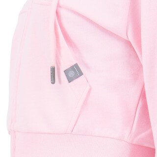 Foto 4 | Sudadera Para Mujer Crop Con Capucha Y Cierre Quarry