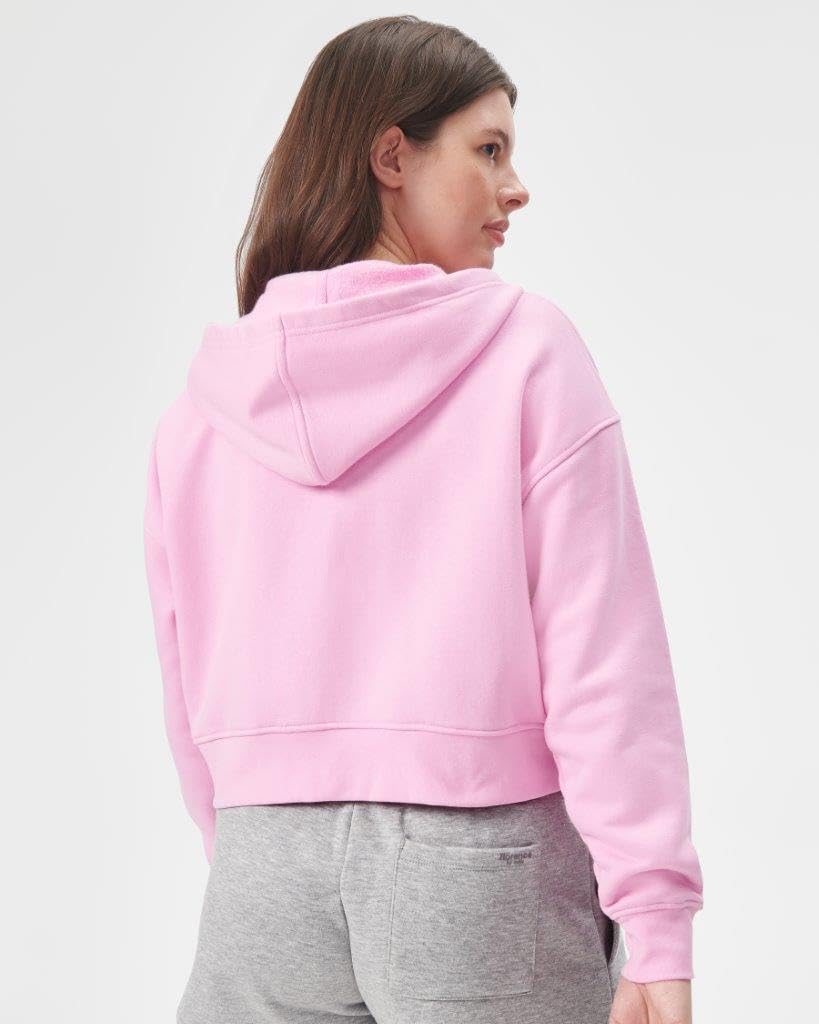 Foto 5 pulgar | Sudadera Con Capucha Florence By Mills Cozy Crush, Corta Con Cremallera, Rosa Intenso - Venta Internacional.