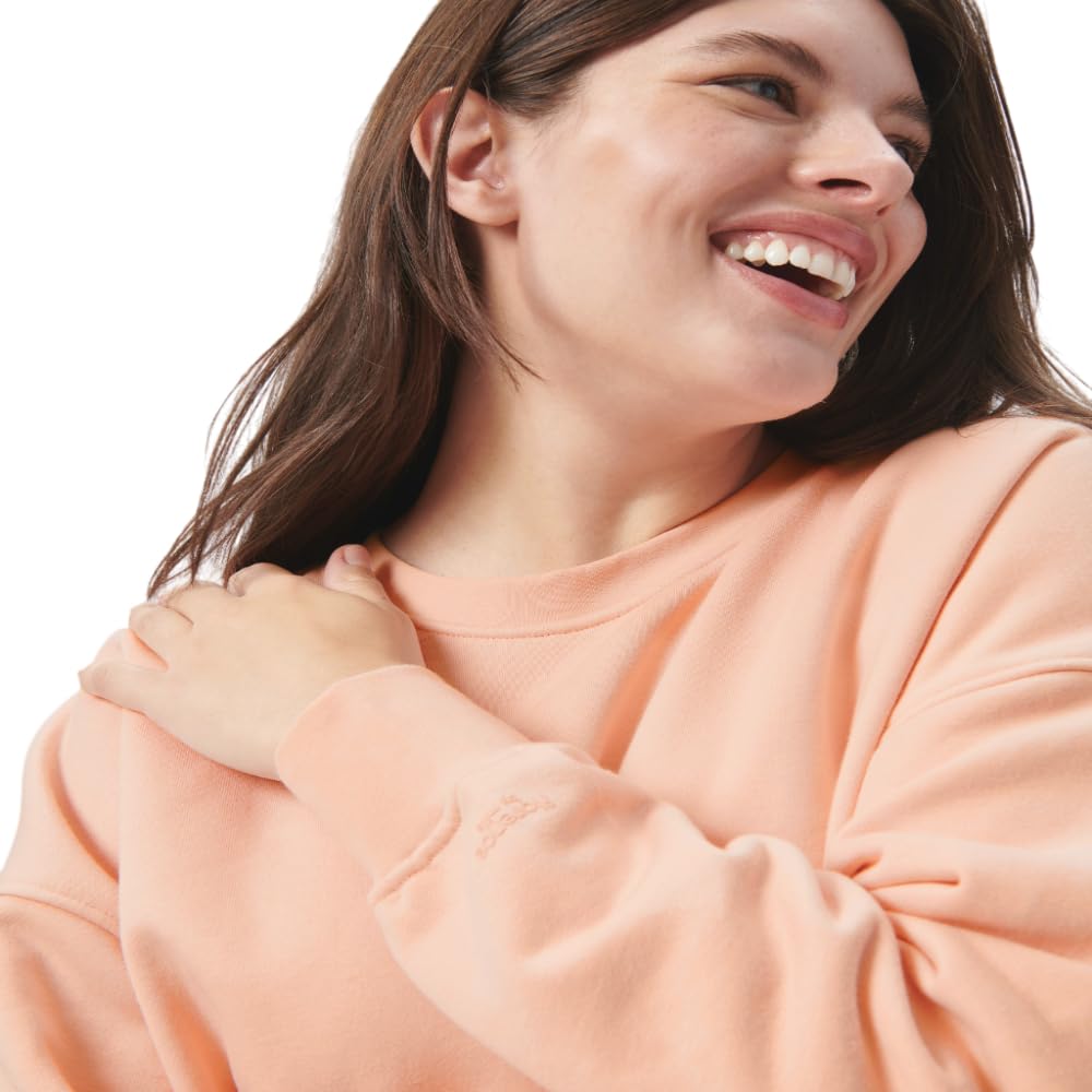 Foto 5 pulgar | Sudadera Florence By Mills Cozy Crush Oversized Peach Xs - Venta Internacional.