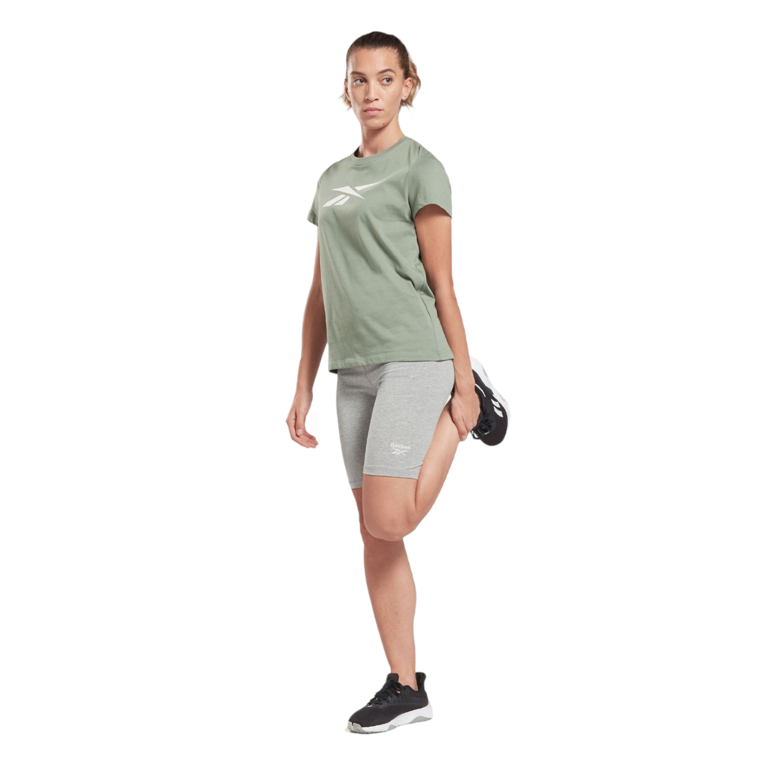 Foto 5 pulgar | Playera Deportiva para Mujer Reebok Verde