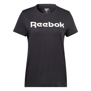 Foto 1 | Playera Reebok Deportiva Logo Vector color Negro Modelo Ht6184