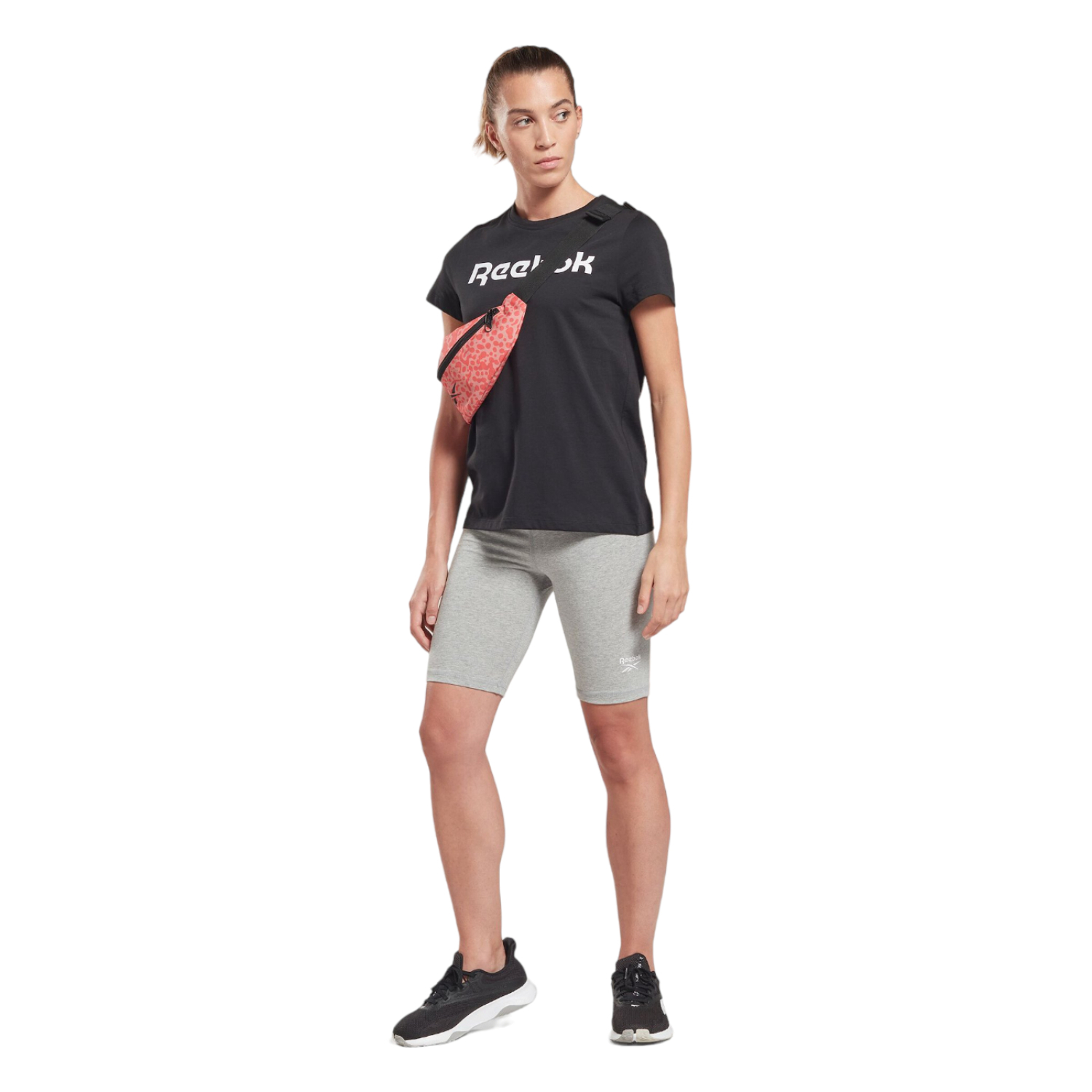 Foto 5 pulgar | Playera Reebok Deportiva Logo Vector color Negro Modelo Ht6184