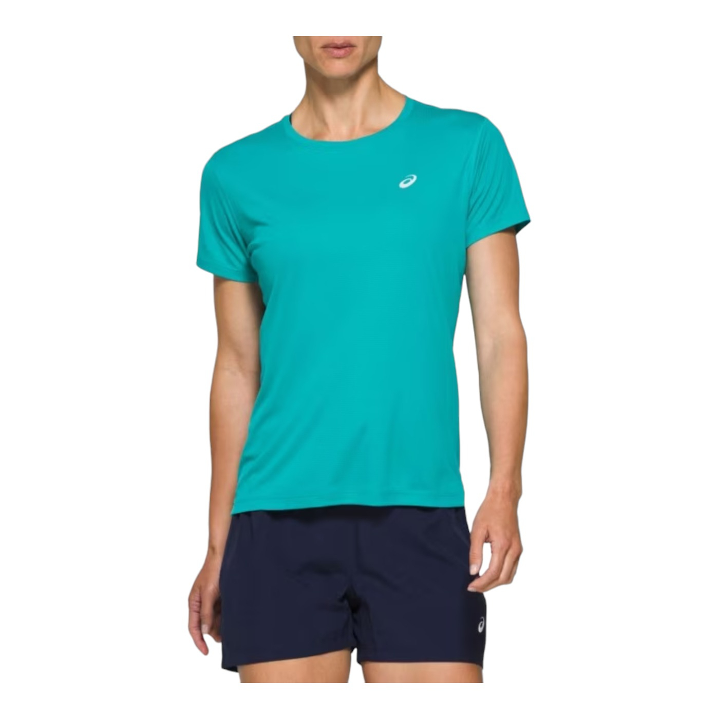 Playera Asics Silver Azul para Mujer