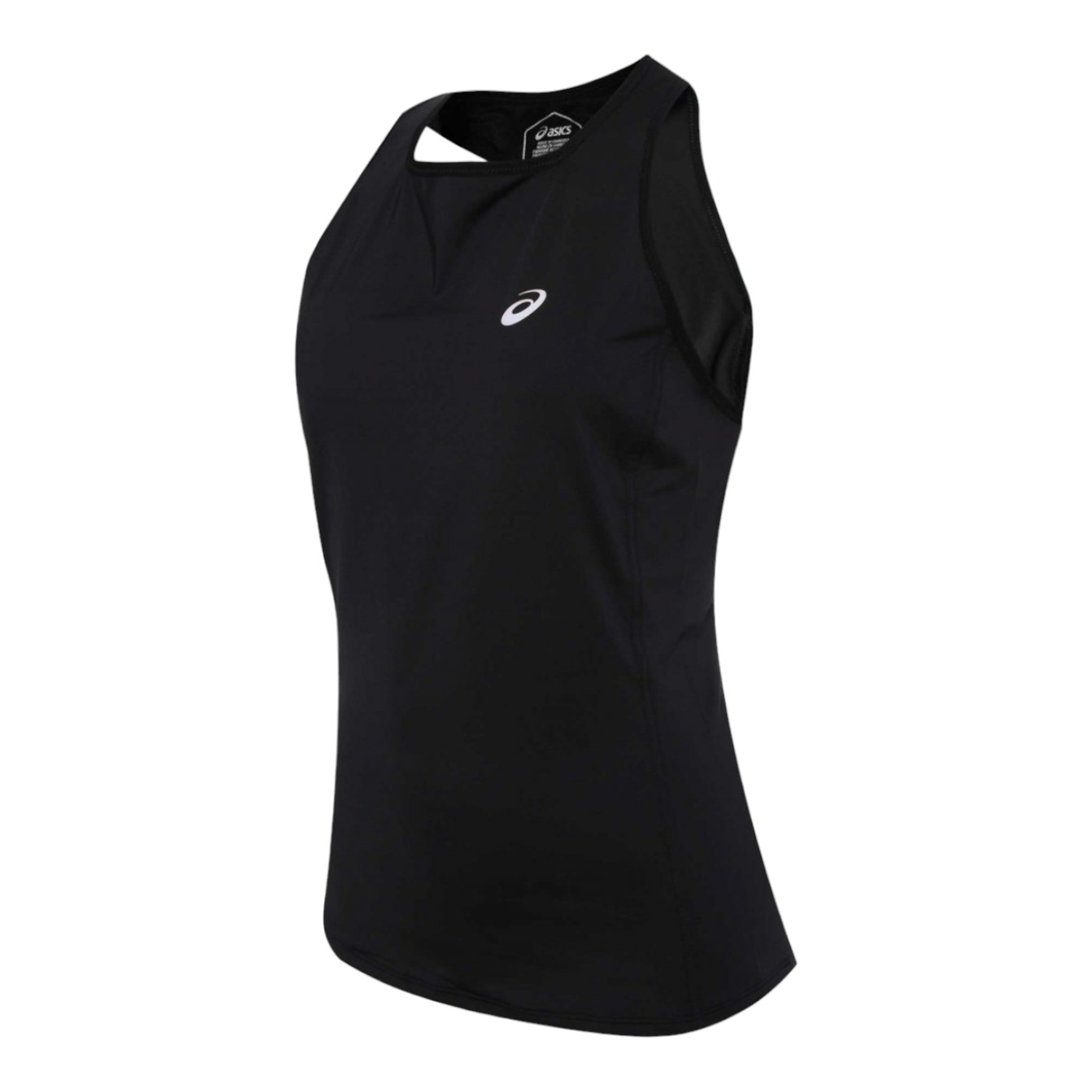 Foto 2 pulgar | Playera Asics Silver Tank Negra para Mujer