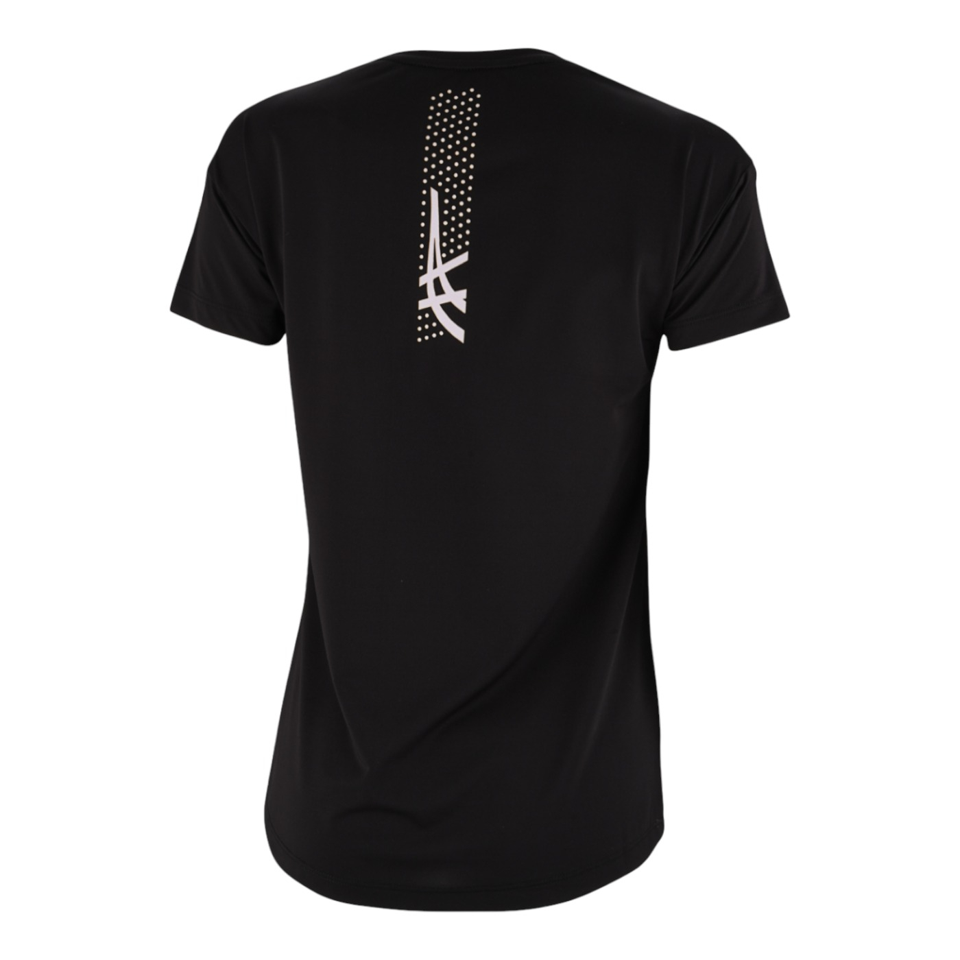 Foto 3 pulgar | Playera Asics Negra para Mujer