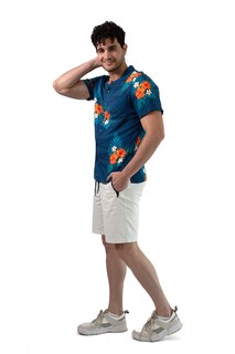 Foto 2 | Camisa Generra Comfort Fit con Estampado Floral