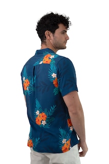 Foto 4 | Camisa Generra Comfort Fit con Estampado Floral