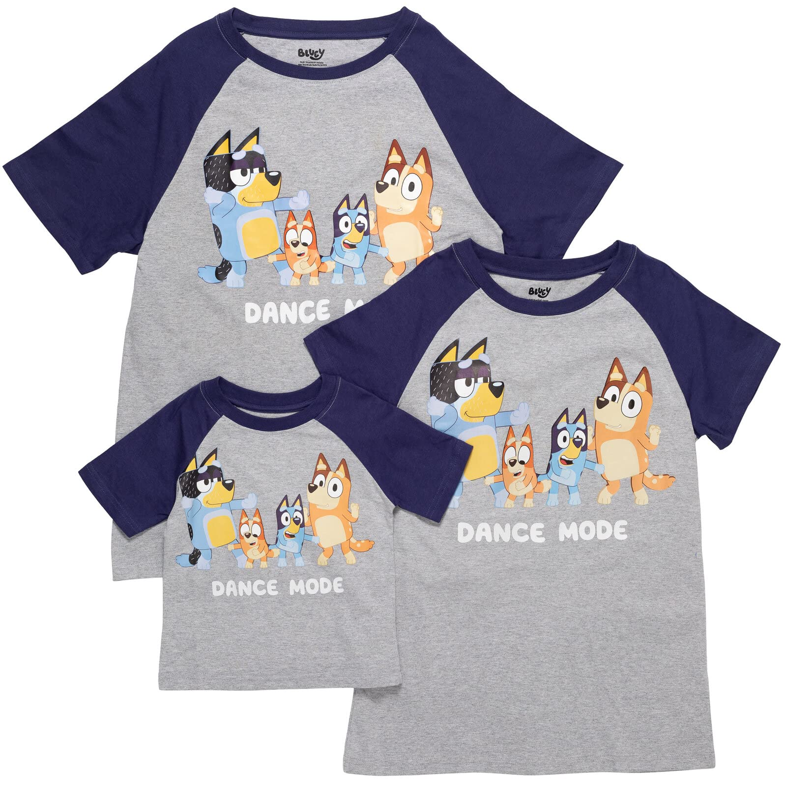 Foto 4 pulgar | Camiseta Bluey Family Mom Bluey Bingo Dad Bluey Graphic - Venta Internacional.