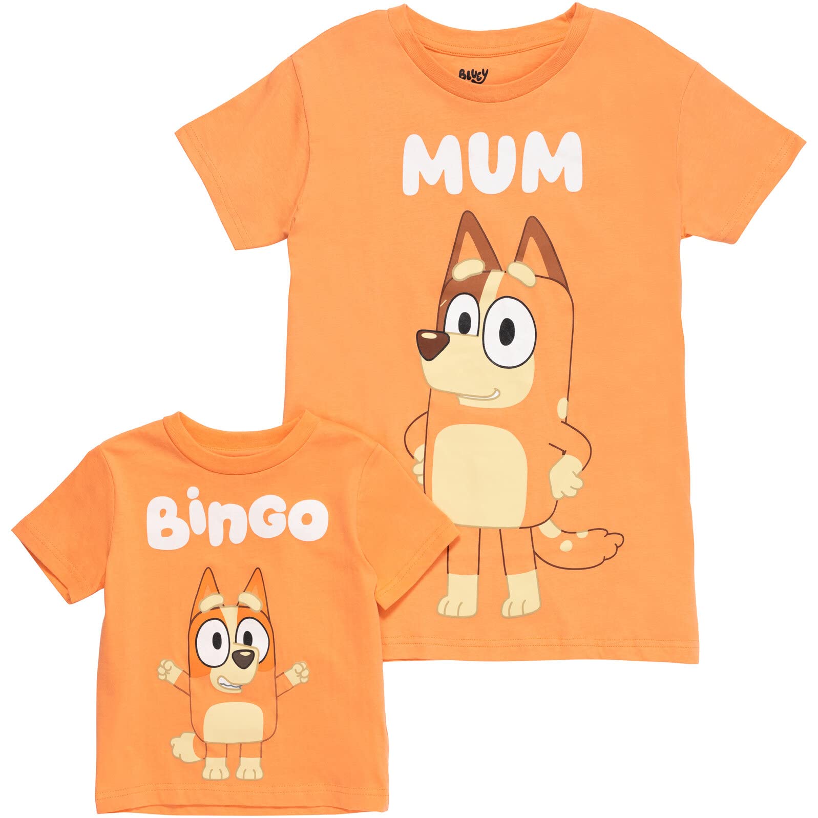 Foto 2 pulgar | Camiseta Bluey Mum Chilli Graphic Para Mujer Azul Xl - Venta Internacional.