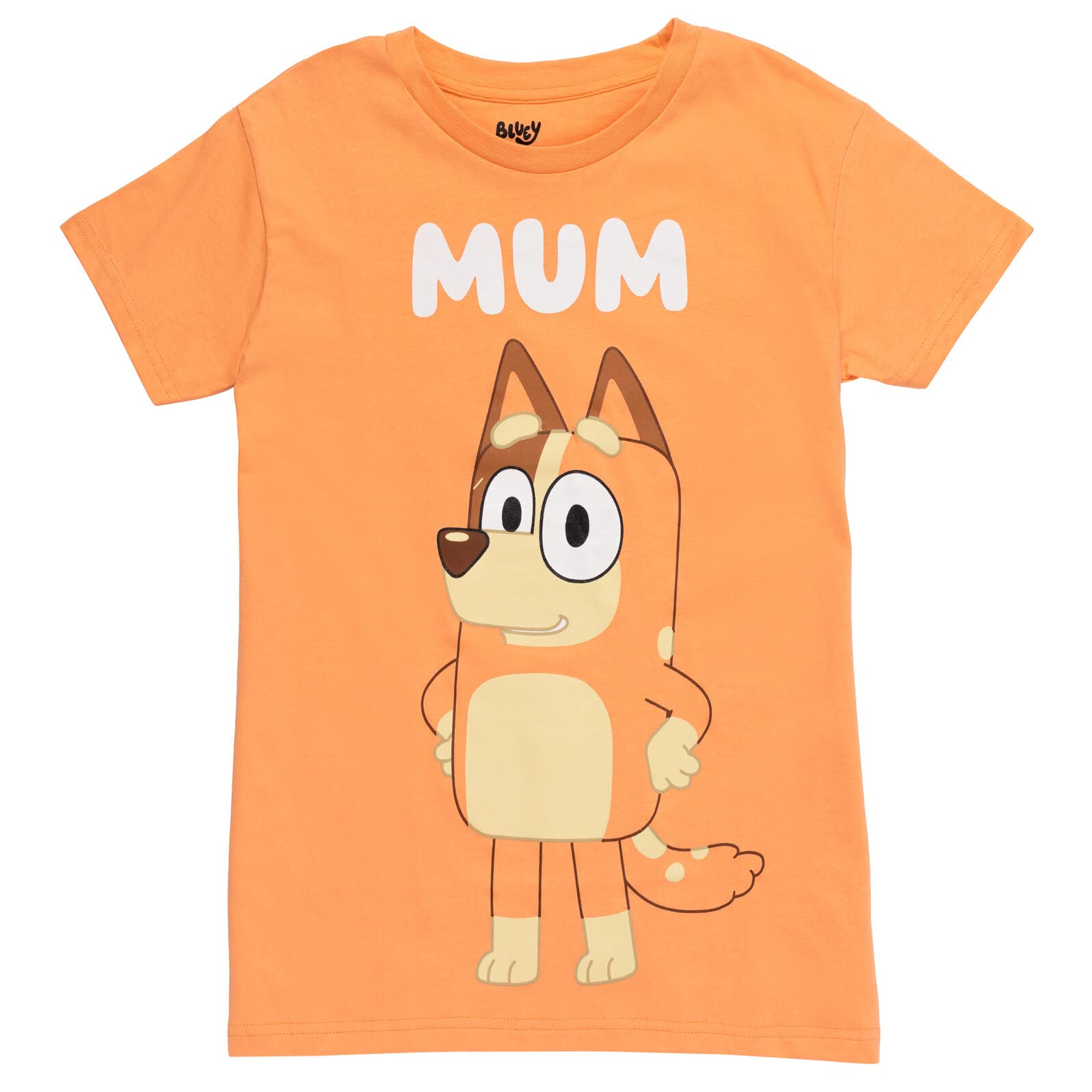 Foto 3 pulgar | Camiseta Bluey Mum Chilli Graphic Para Mujer Azul Xl - Venta Internacional.