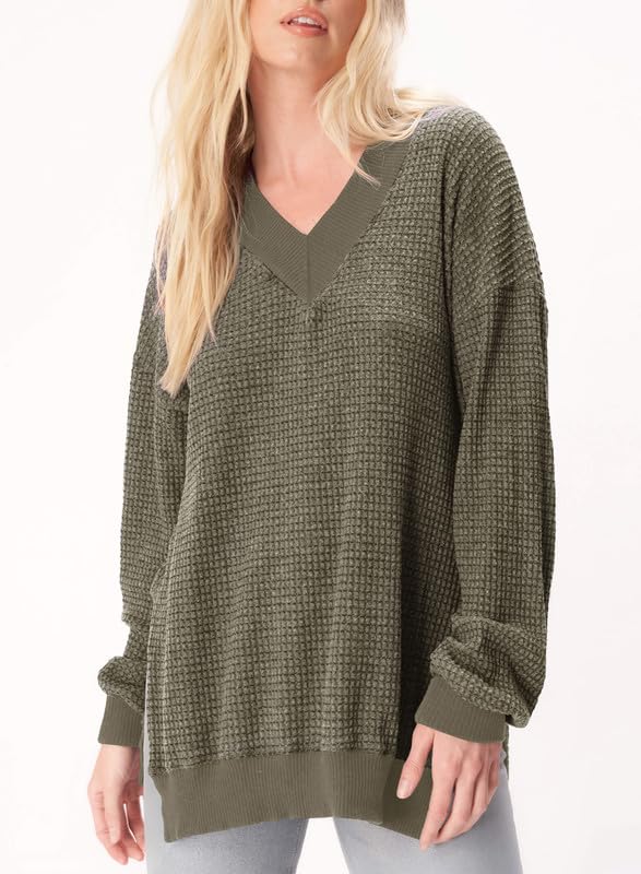 Foto 8 pulgar | Camisa de Manga Larga Dokotoo Verde para Mujer - Venta Internacional