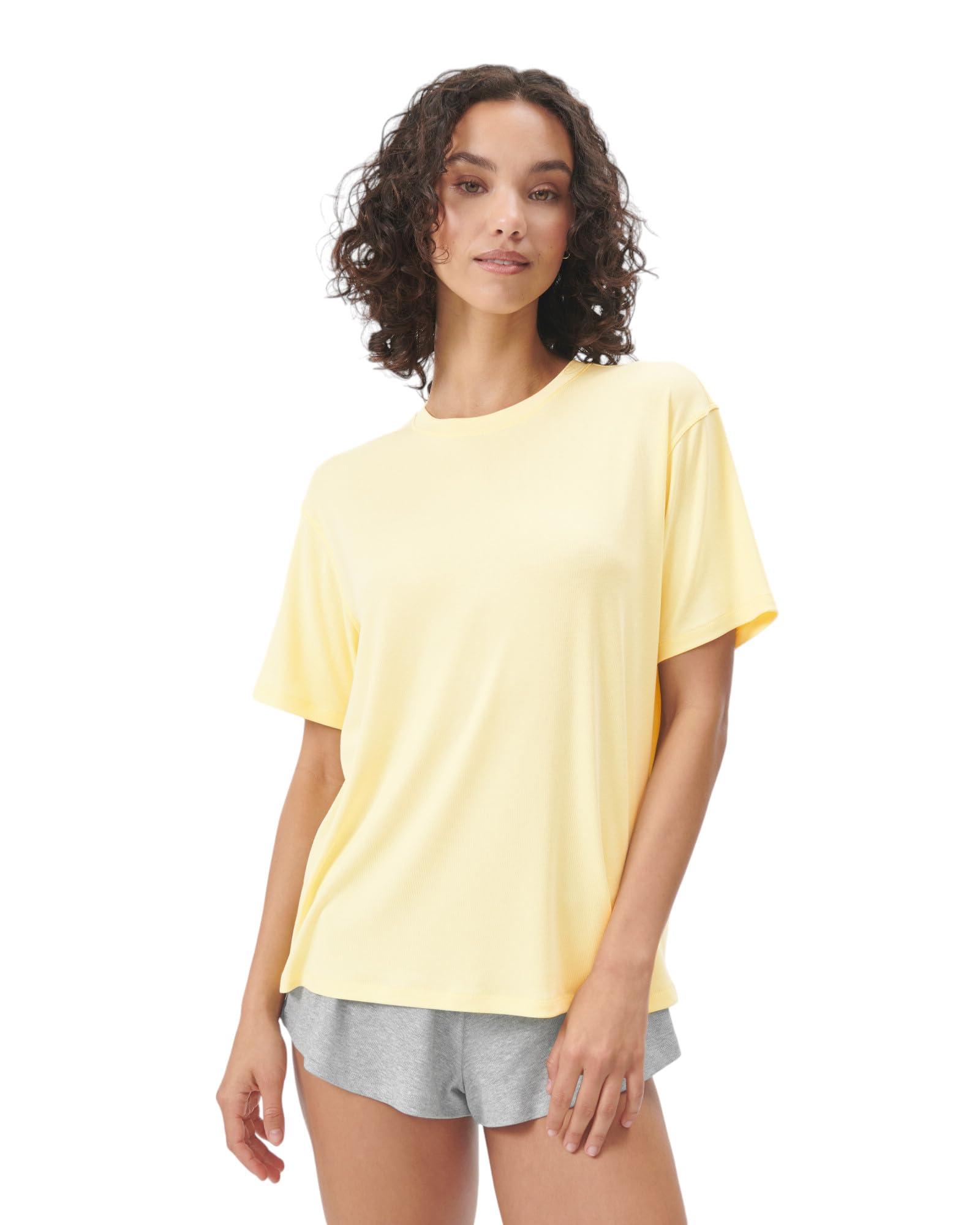 Foto 2 pulgar | Playera Florence By Mills Cozy Crush Boyfriend Tee para Mujer - Venta Internacional