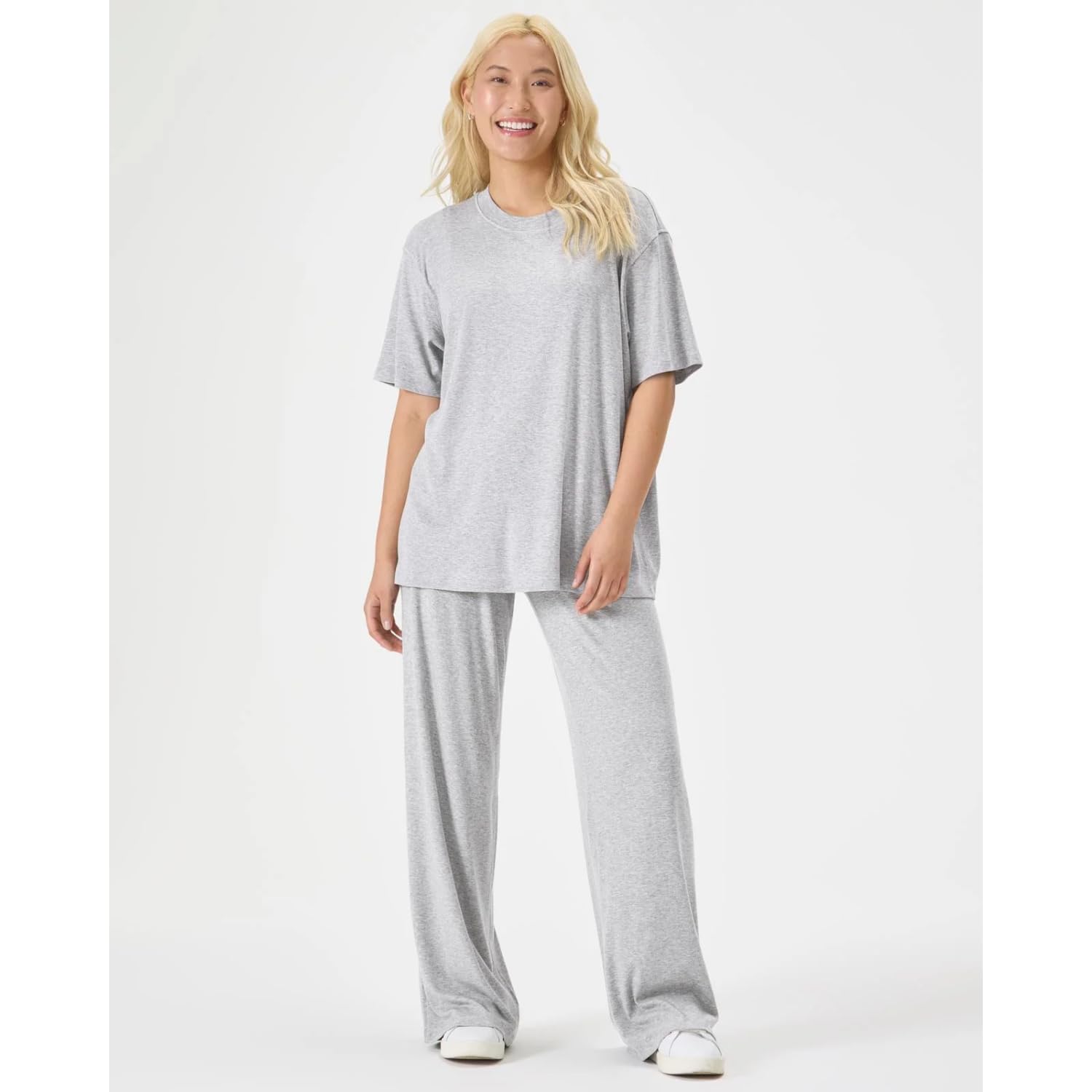 Foto 5 pulgar | Camiseta Florence by Mills Cozy Crush para Mujer - Heather Grey - Venta Internacional