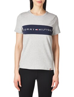Foto 1 | Camiseta Tommy Hilfiger Premium Performance Para Mujer, Color Gris S - Venta Internacional.