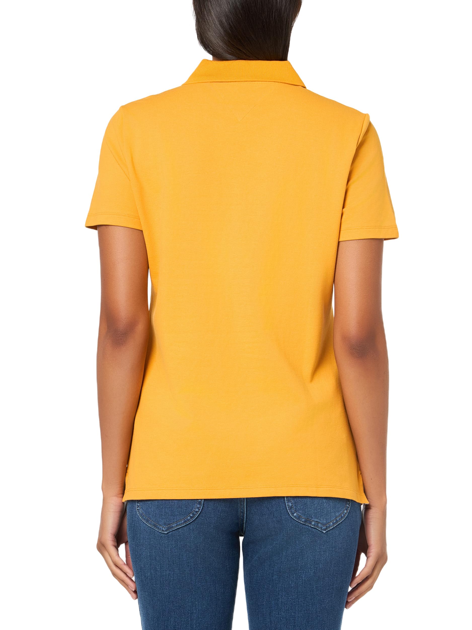 Foto 3 pulgar | Camiseta Tommy Hilfiger De Manga Corta En Piqué De Algodón Para Mujer - Venta Internacional.
