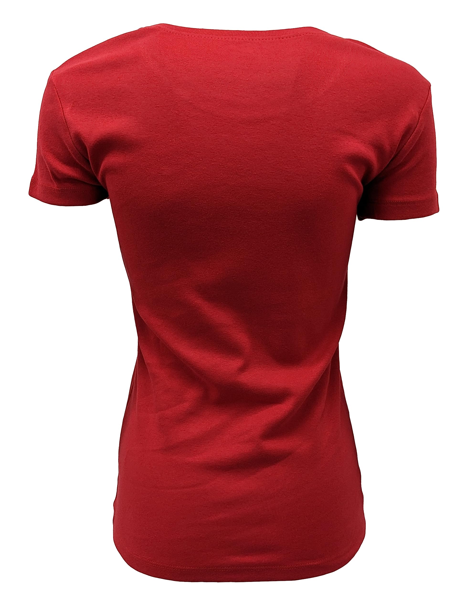 Foto 3 pulgar | Camiseta Tommy Hilfiger Para Mujer Con Cuello Redondo Y Logotipo, Color Rojo, Talla Xl - Venta Internacional.