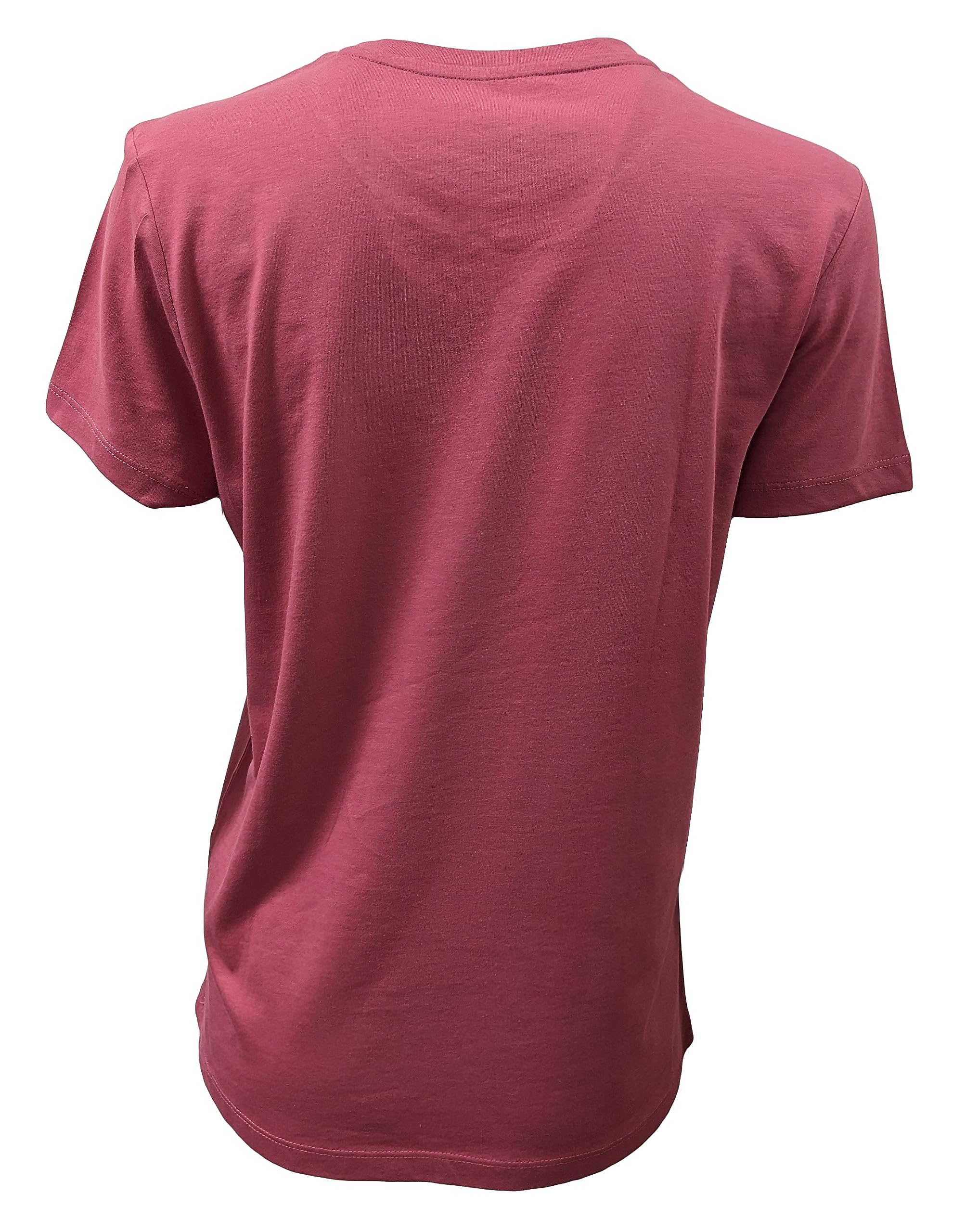 Foto 3 pulgar | Camiseta Tommy Hilfiger Line con Cuello Redondo Roja para Mujer - Venta Internacional