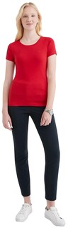 Foto 2 | Camiseta Tommy Hilfiger Essential Favorite Flag Logo para Mujer - Venta Internacional