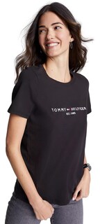 Foto 1 | Camiseta Tommy Hilfiger Corte Regular para Mujer - Venta Internacional